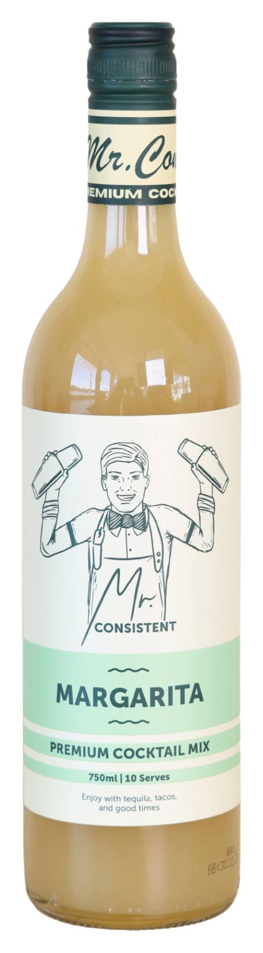 Mr. Consistent Margarita Premium Cocktail Mix (750mL)