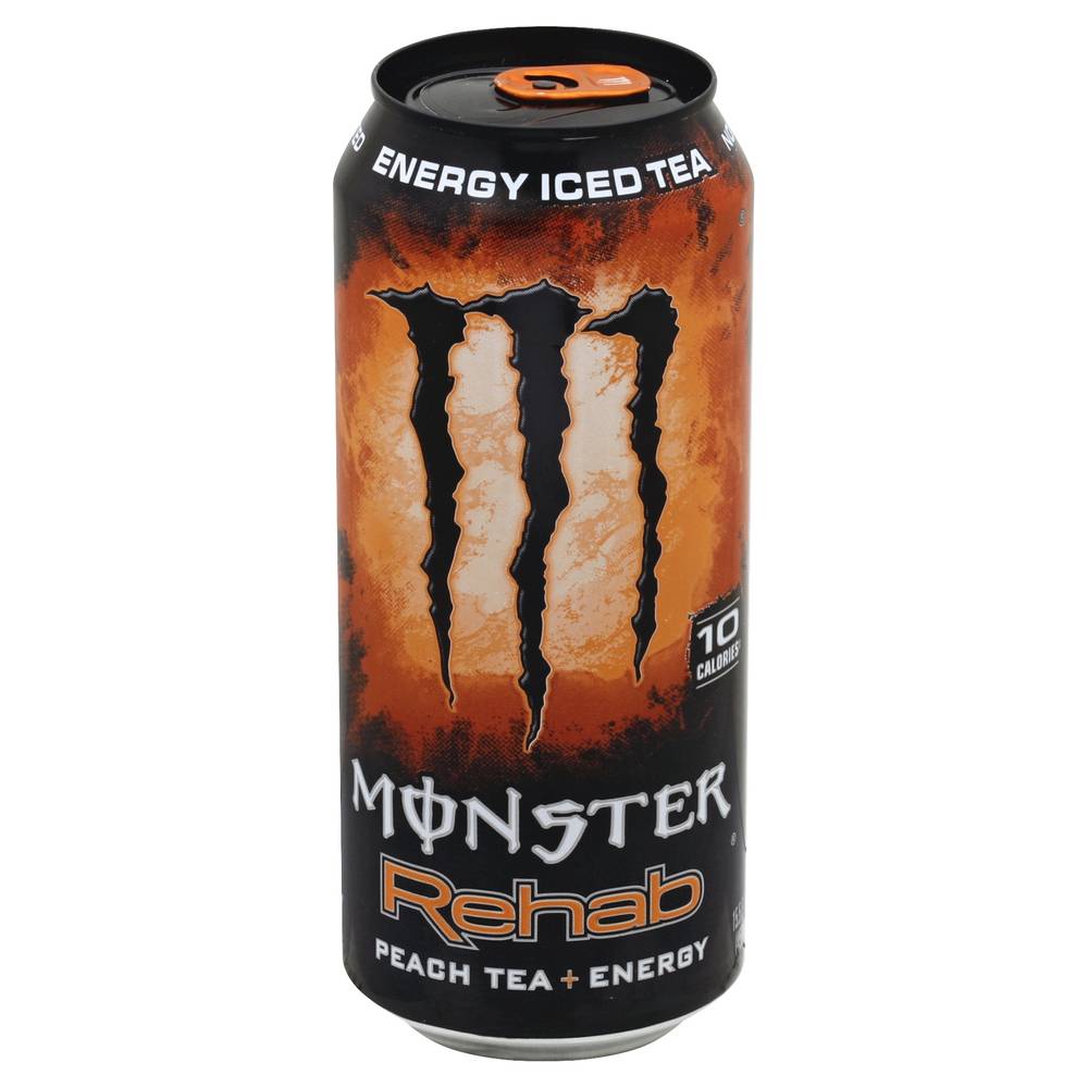 Monster Energy Rehab Peach Tea & Energy Drink (15.5 fl oz)