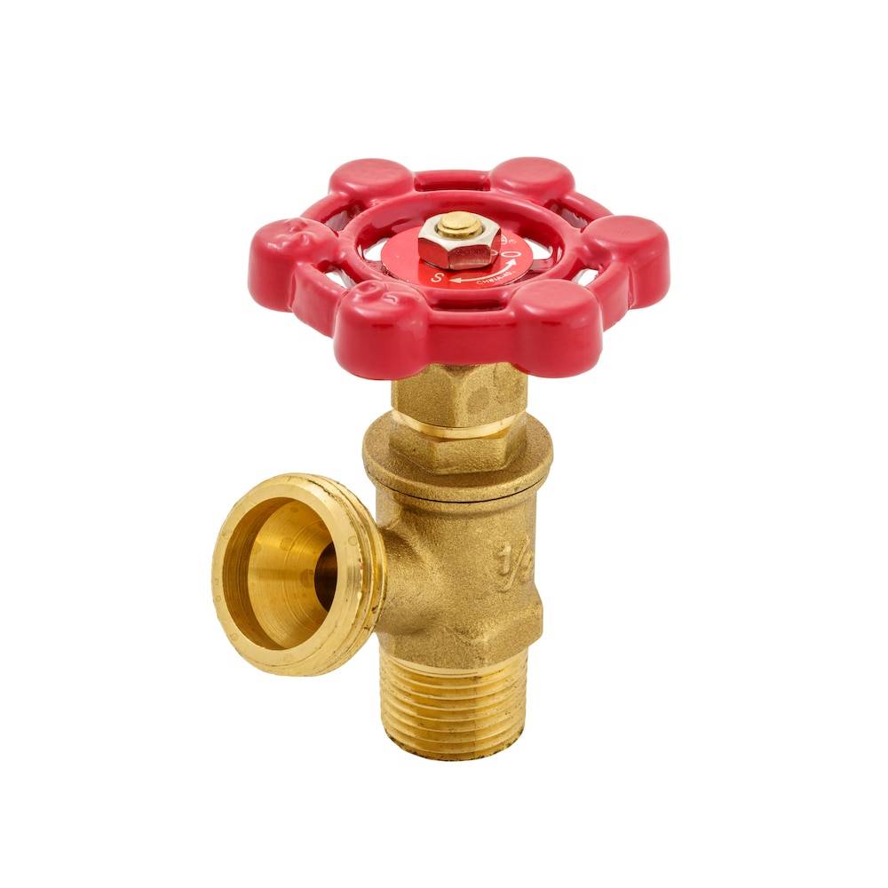 RELIABILT 1/2-in Brass MIP x Hose Thread Boiler Drain Valve | 102-703RB