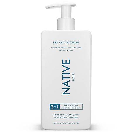 Native 2 in 1 Sea Salt & Cedar - 16.5 fl oz