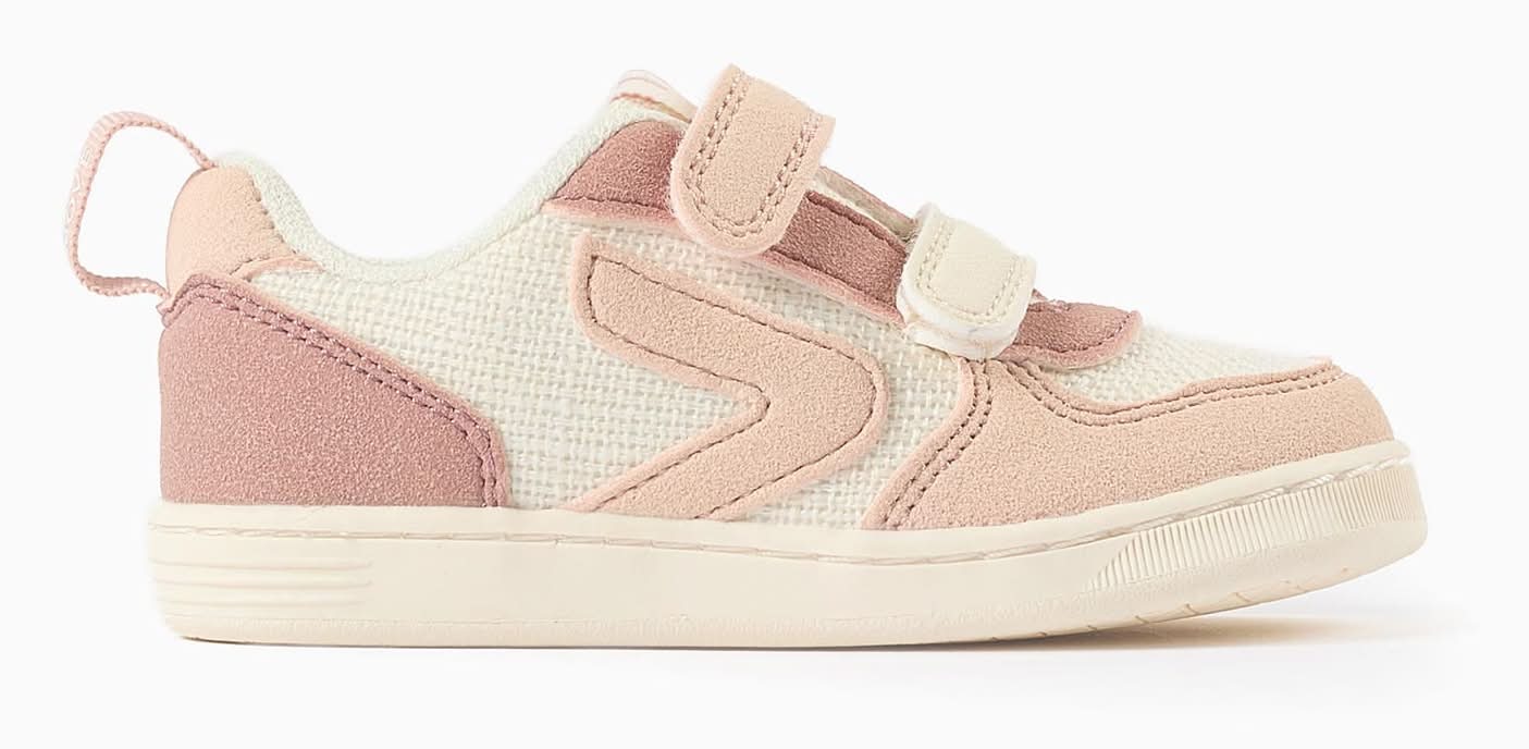 Sapatilhas Combinadas Zy Move Para Bebé Menina (Branco - 20)