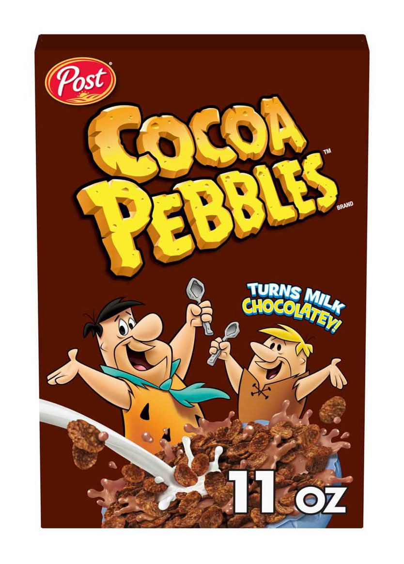 Cocoa Pebbles Breakfast Cereal 11 Oz