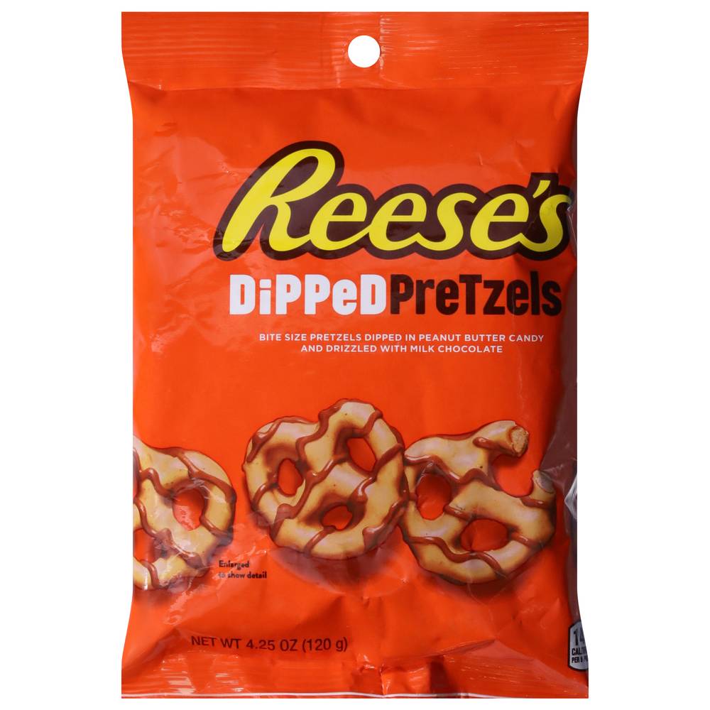 Reese's Dipped Pretzels, Milk Chocolate-Peanut Butter (4.25 oz)