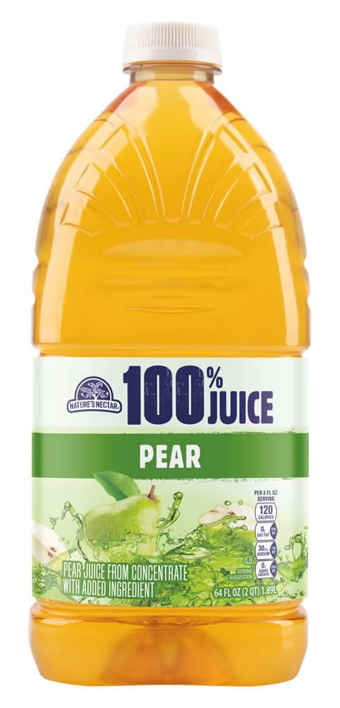 Nature's Nectar 100% Juice Drink, Pear (64 fl oz)