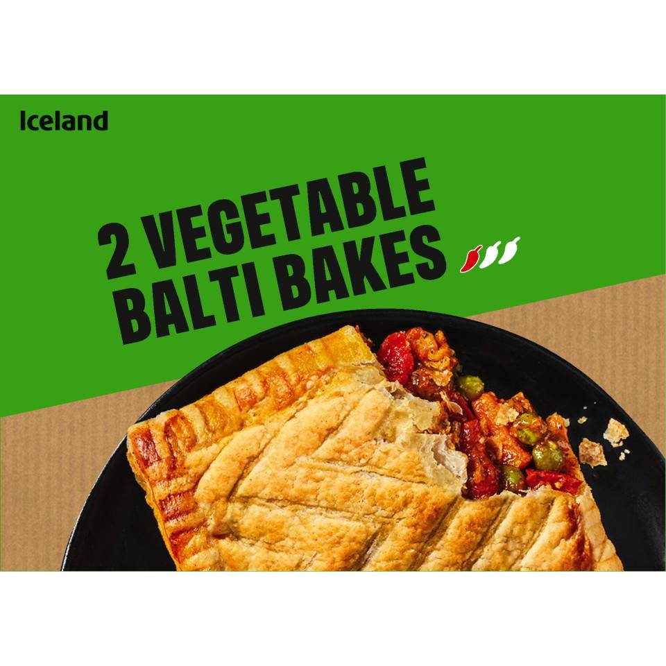 Iceland Vegetable Balti Bakes