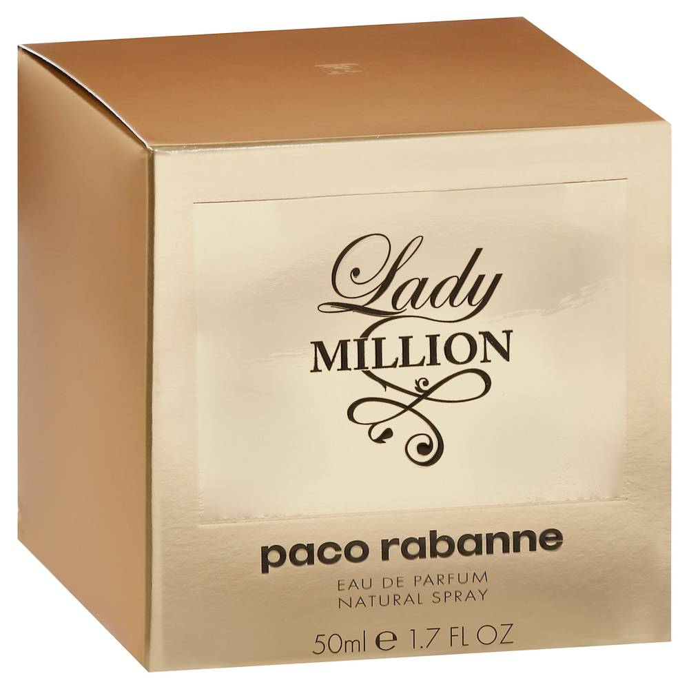 Paco Rabanne Lady Million Eau De Parfum Natural Spray (1.7 fl oz)