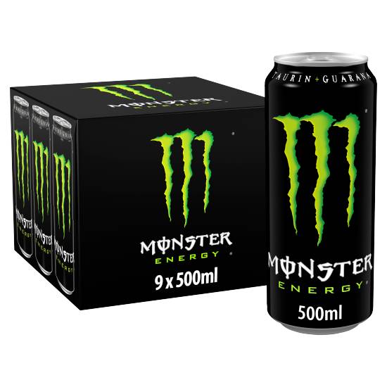 Monster Energy Drink (9 ct, 500ml)
