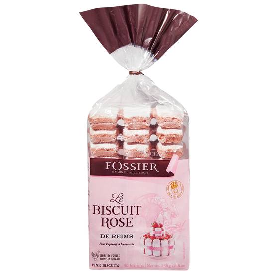 Maison Fossier - Le biscuits rose de Reims