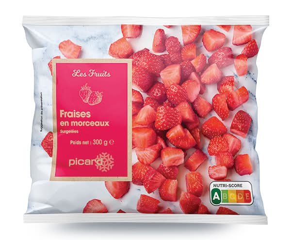 Fraise en morceaux surgelés, Egypte