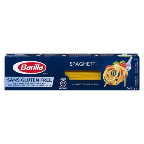 Barilla spaghetti sans gluten (340 g) - spaghetti, gluten free (340 g)