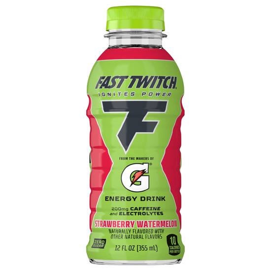 Fast Twitch Watermelon Strawberry Energy Drink (12 fl oz)