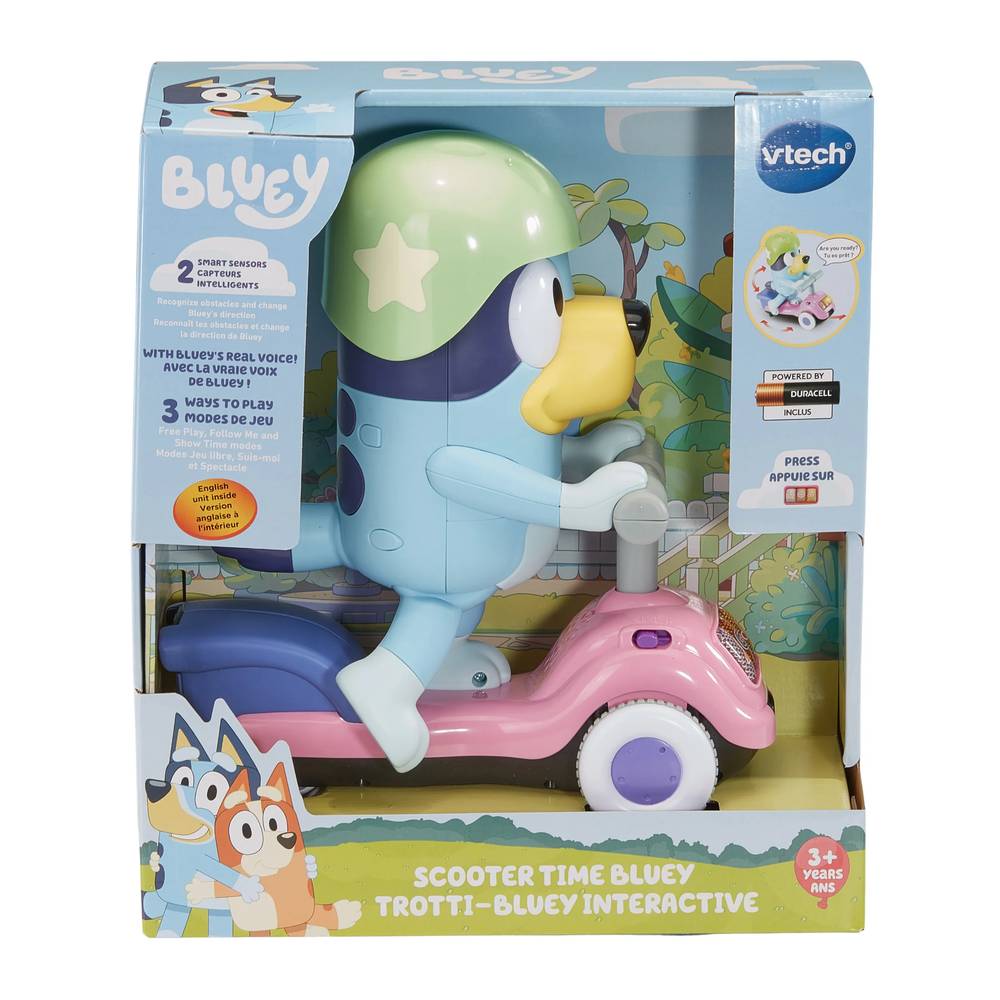 Vtech Bluey Scooter Time Bluey  - English Version