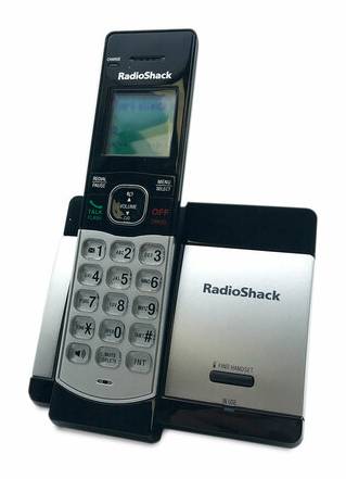 RadioShack · Teléfono inalámbrico con identificador