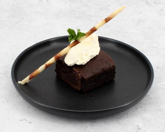DOUBLE BELGIAN CHOCOLATE BROWNIE (V)