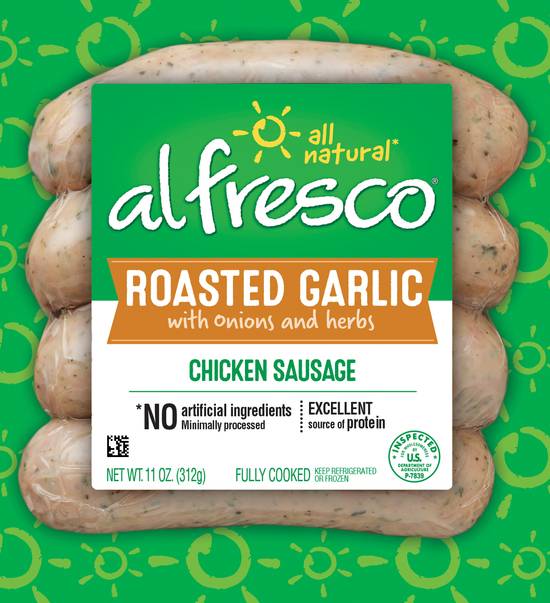 Al Fresco Roasted Garlic Chicken Sausage