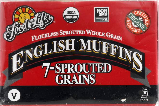 Food For Life 7-sprouted Grains English Muffins (6 ct, 16 oz)