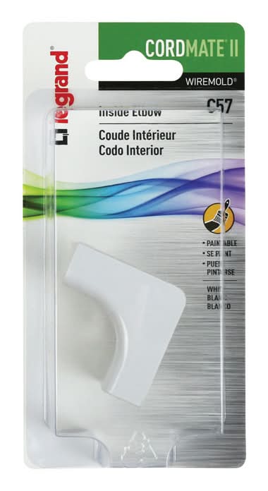 Legrand Cordmate Ii 1.5 In. L Inside Elbow 1 Pk
