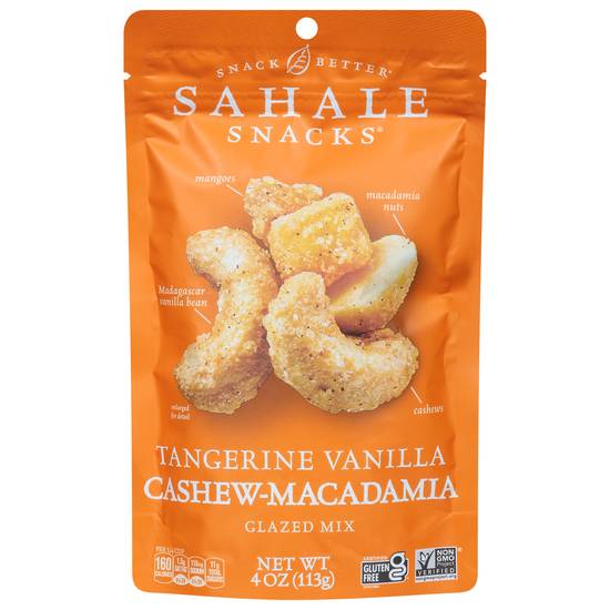 Sahale Snacks Tangerine Vanilla Cashew-Macadamia (4 oz)