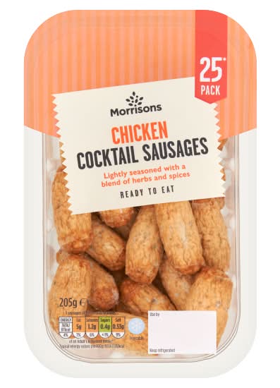 Morrisons Chicken Cocktail Sausages (205g)