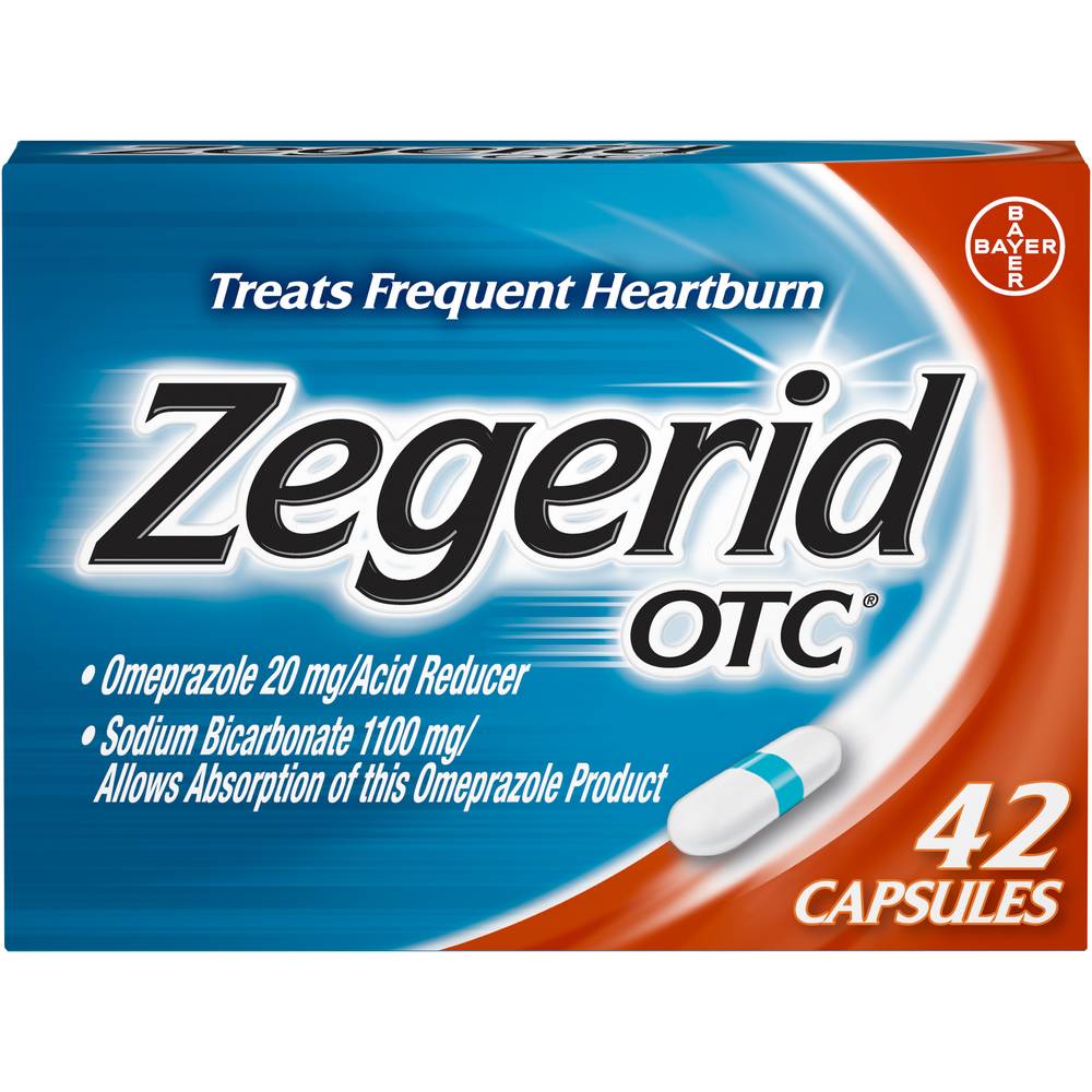 Zegerid Otc Heartburn Relief Acid Reducer Capsules