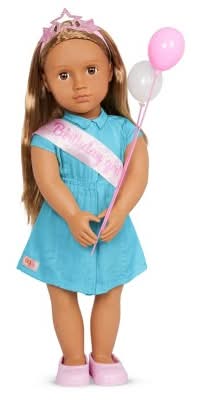 Our Generation Anita Birthday Party Doll, 18 inch