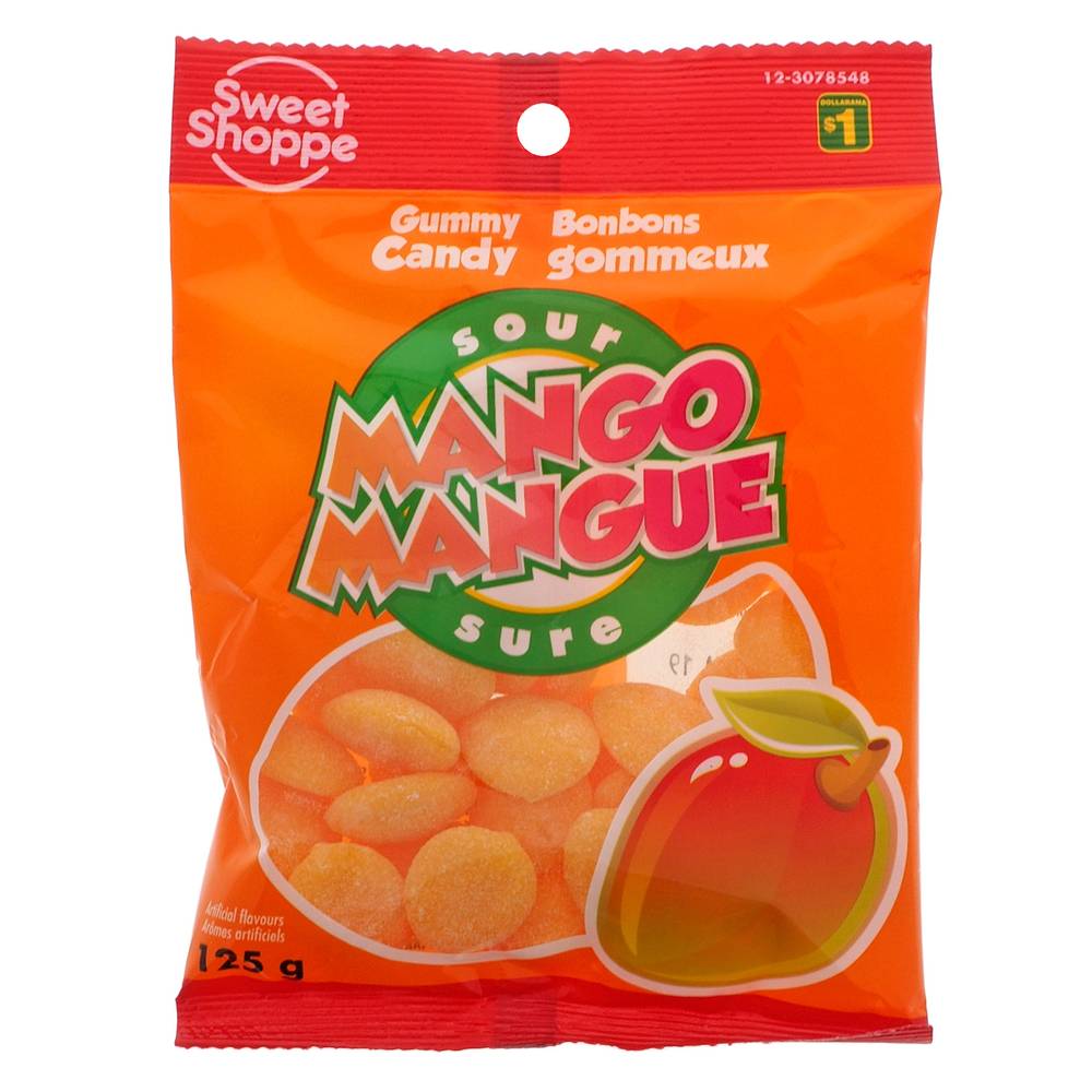Bonbons gélifiés au goût de mangue