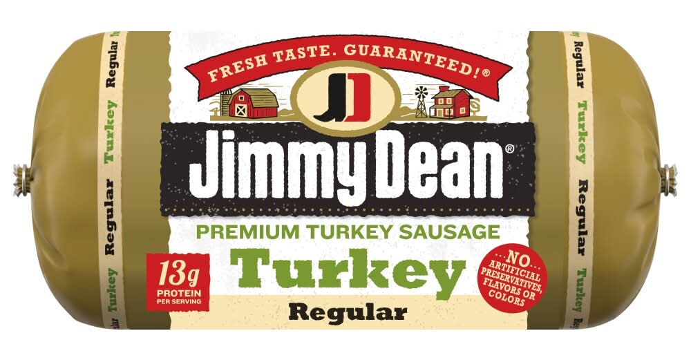 Jimmy Dean® NEW Premium Turkey Sausage Roll Fresh Regular Ready to Cook