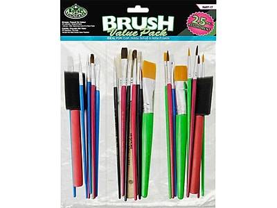 Royal & Langnickel Cool Art Assorted Craft Brush Set (25 pc)