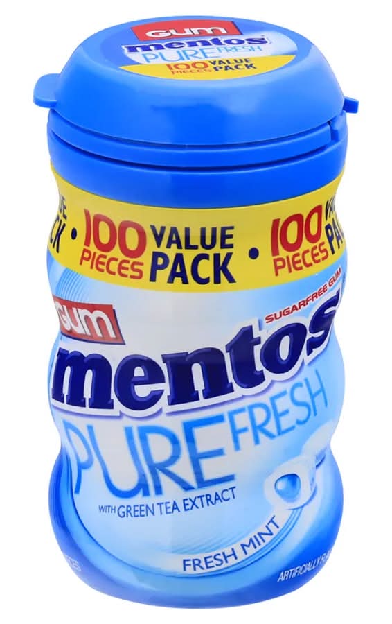 Mentos Pure Fresh Mint Gum