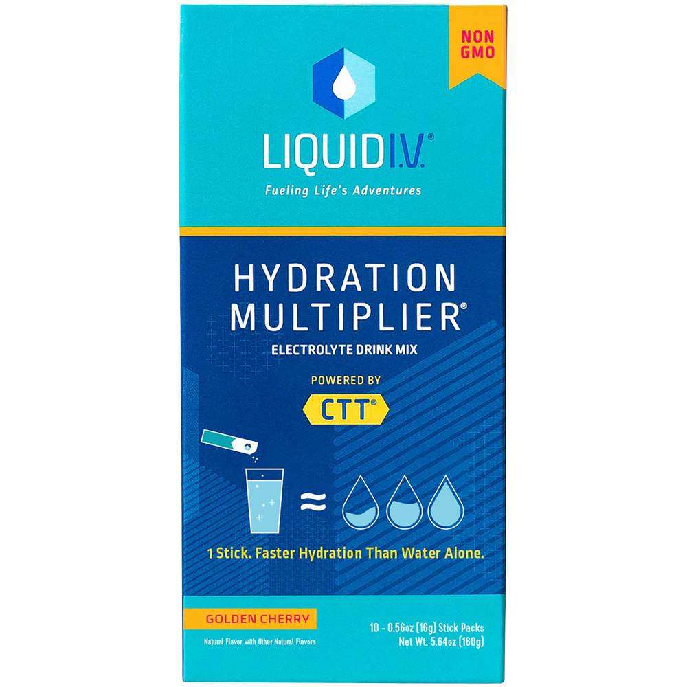 Liquid I.v. Hydration Multiplier Electrolyte Drink Mix (5.6 oz) (golden cherry)