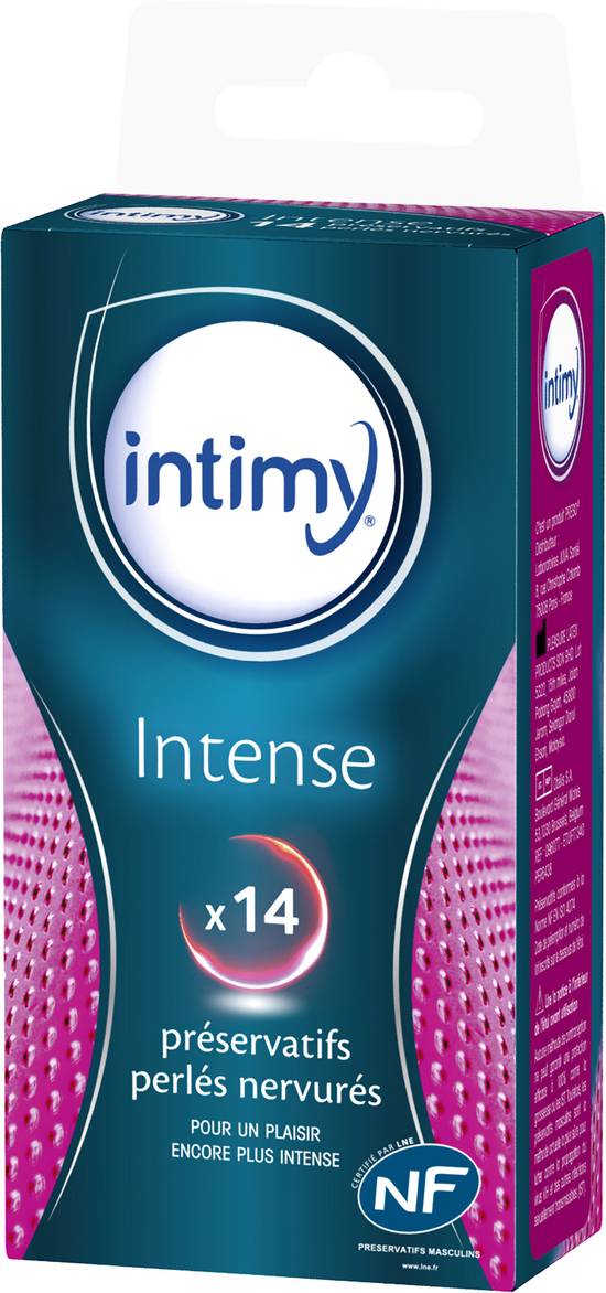 Intimy - Préservatifs intense (14 pièces)