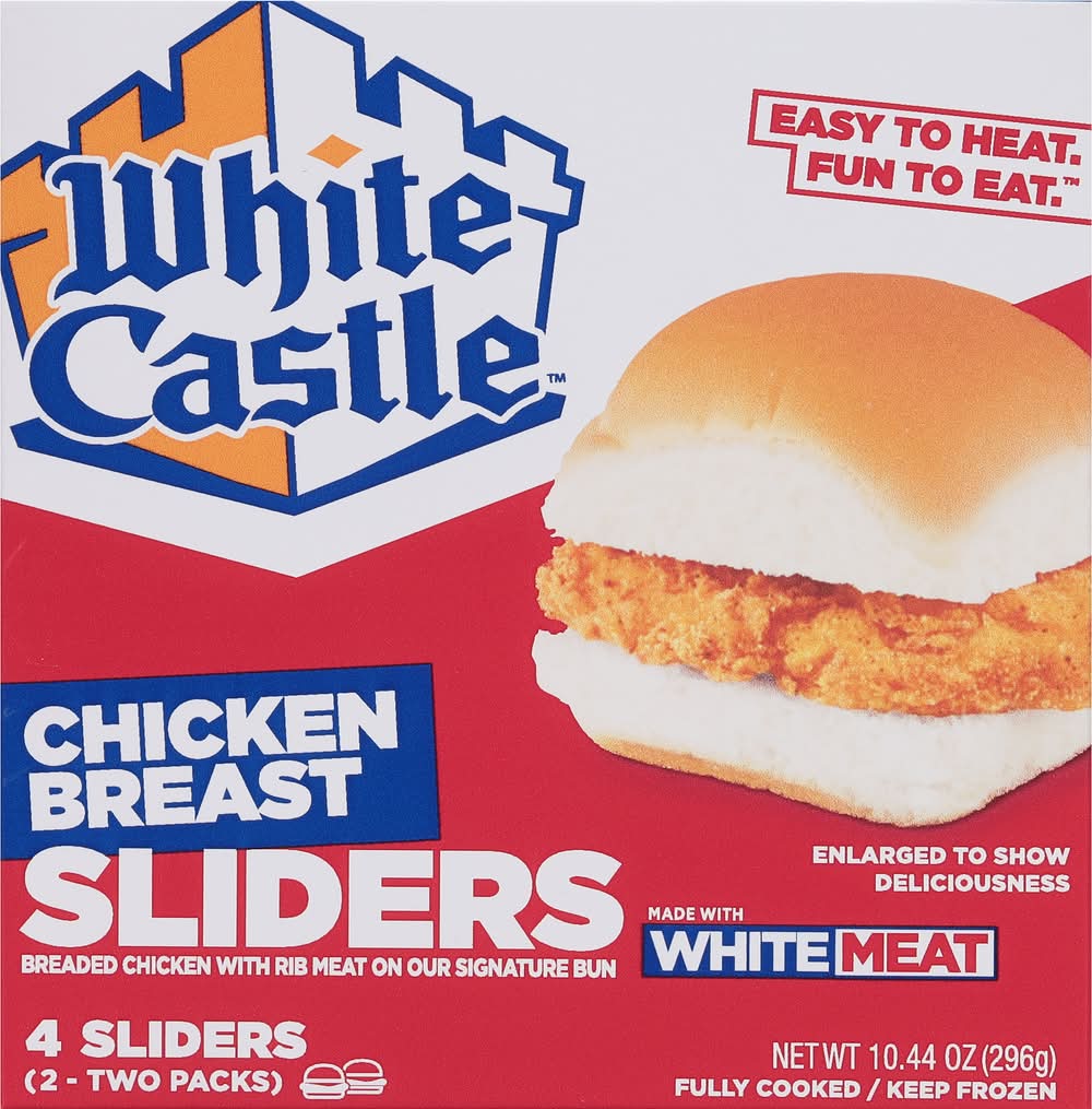 White Castle Chicken Breast Sliders (10.44 oz)