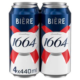 Kronenbourg 1664 Bière Blonde 4 x 440ml