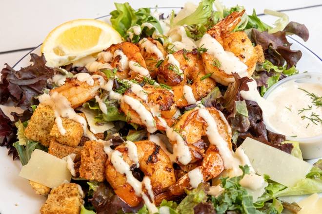 Blackened Shrimp Caesar