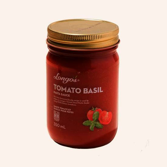 Longo's Tomato Basil Pasta Sauce (350ml)