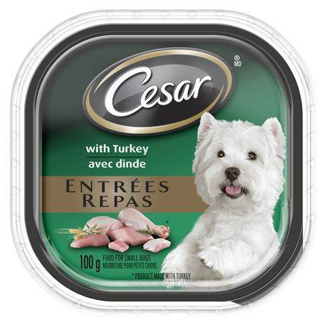 Cesar Gourmet Turkey Dog Food - 100g