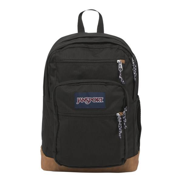 Jansport Cool Student Backpack With Laptop Sleeve, Black (15"/black)