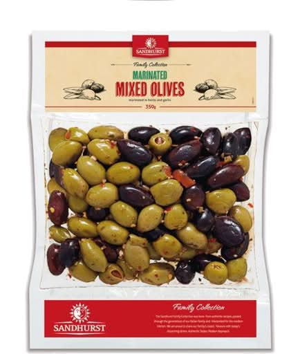 Sandhurst Olives Mixed (350g)