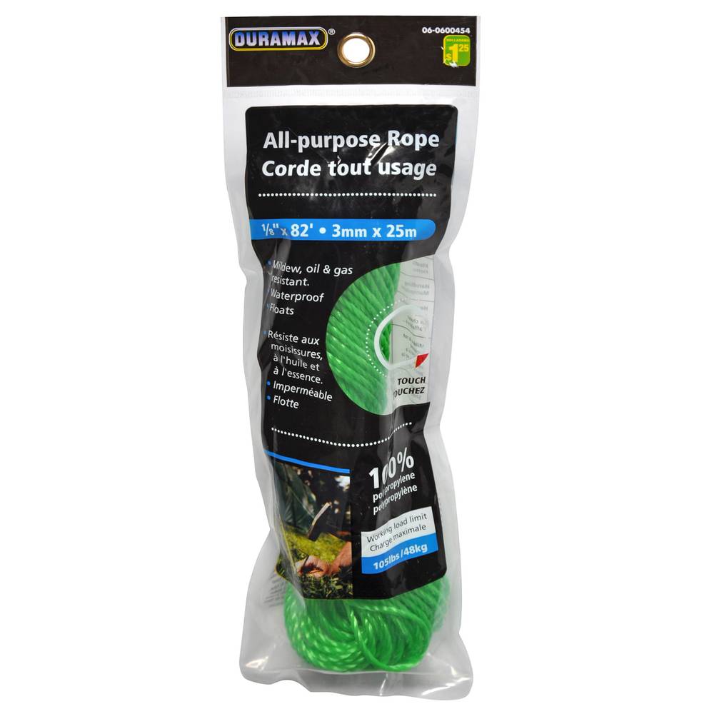 25m Plastic All-Purpose PP Utility Rope