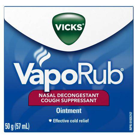 Vicks Vaporub Nasal Decongestant Ointment (50 g)