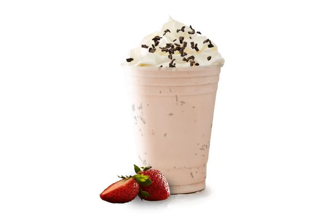 STRAWBERRY CHOCOLATEY CHIP SHAKE