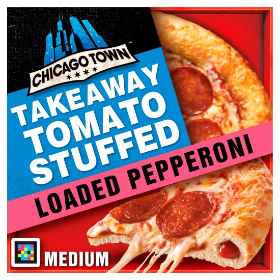 Chicago Town The Takeaway Stuffed Crust Pepperoni Plus (490g)