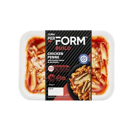 Coles Perform Chicken Penne Pasta 450g