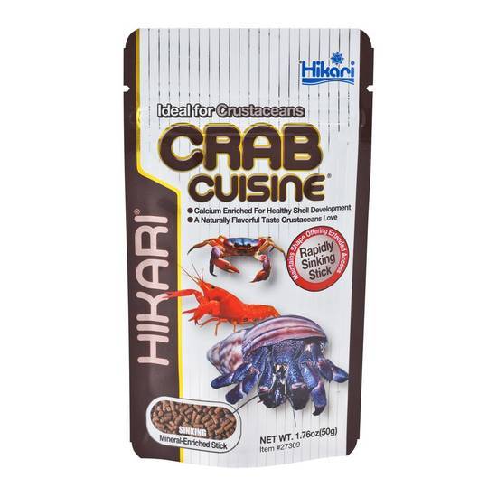 Hikari Crab Cuisine Rapidly Sinking Sticks For Bottom Feeders & Crustaceans ( large)