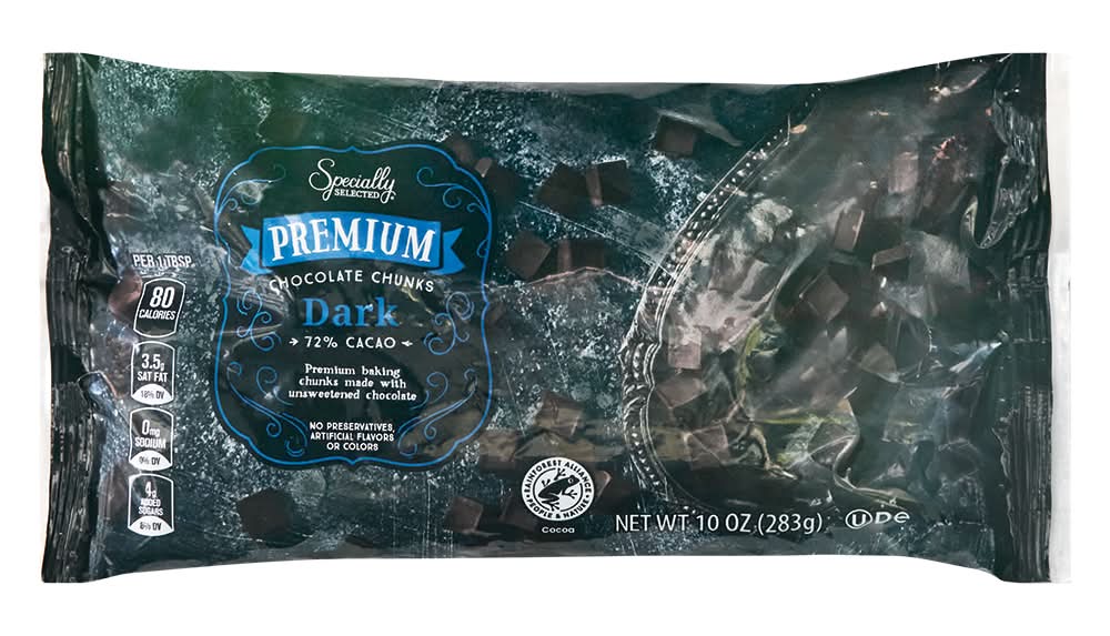 Specially Selected Premium Dark Chocolate Chunks (10 oz)