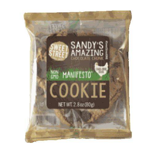 Sweet Street Sandy’s Amazing Chocolate Chunk Manifesto Cookie