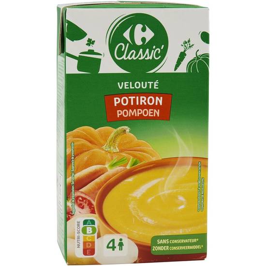 Carrefour Classic' - Soupe velouté de potiron (1 L)