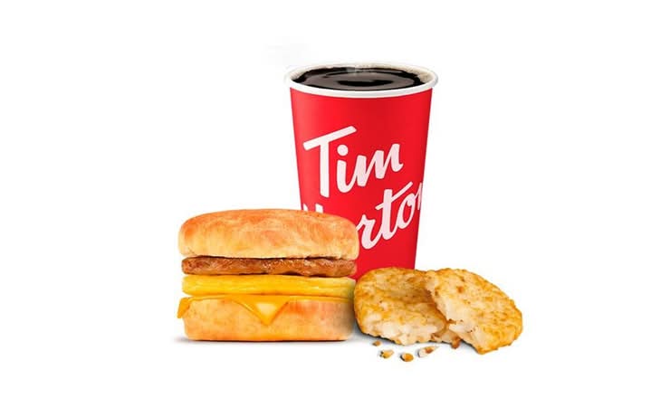 Combo Biscuit Salchicha, Huevo y Queso