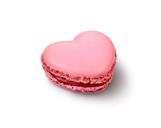 ハートのマカロン ストロベリー Heart Macaron Strawberry