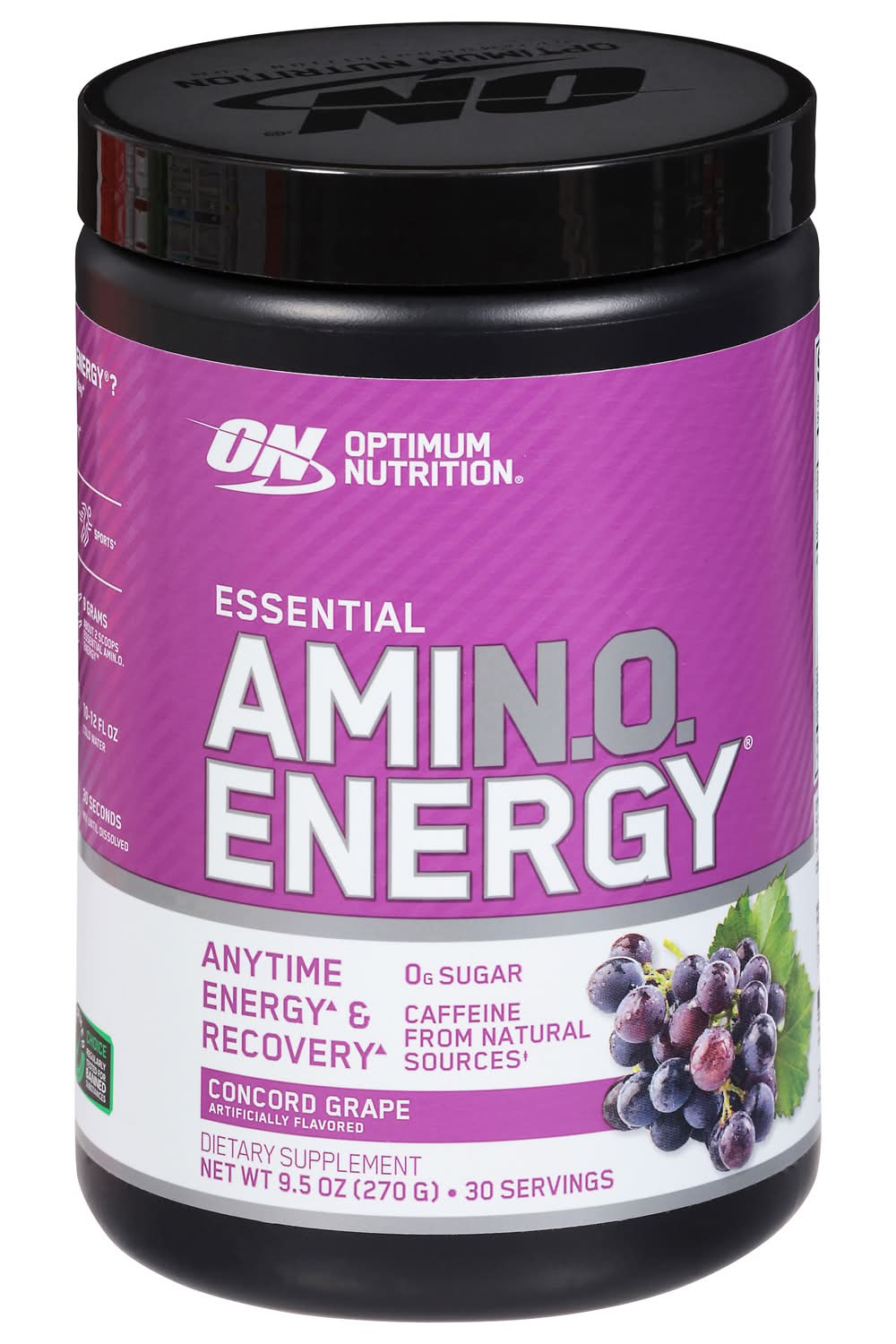 Optimum Nutrition Essential Amino Energy Powder, Concord Grape (9.5 oz)